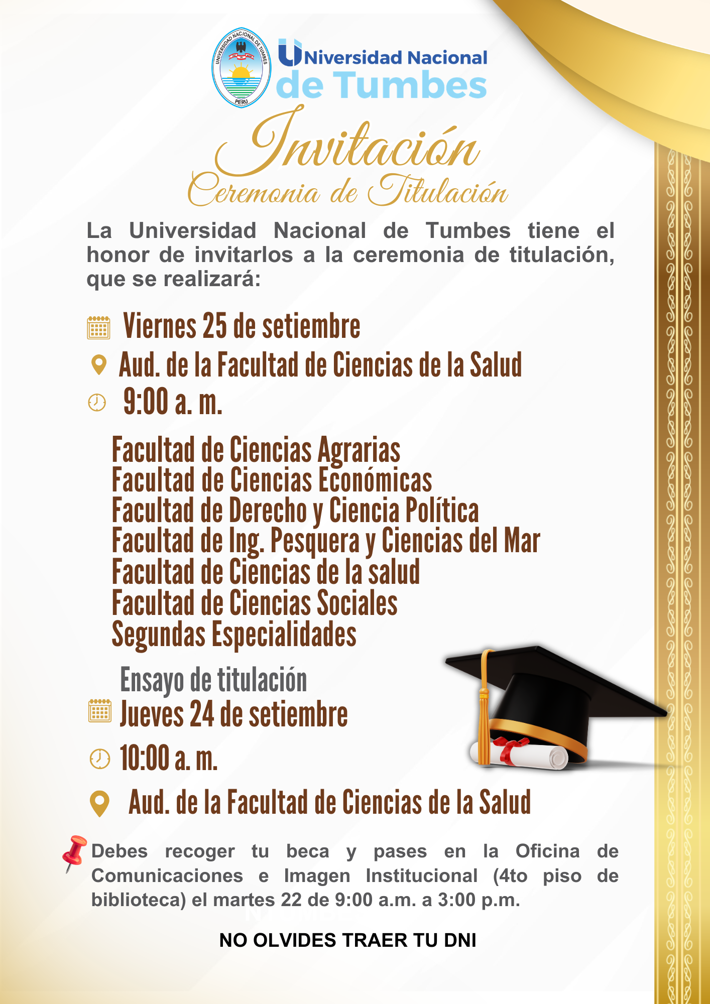 CEREMONIA DE TITULACIÓN